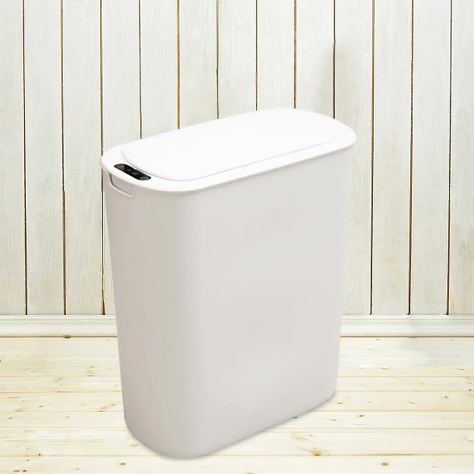 Intelligent Induction Trash Can with Lid Waterproof Rubbish Bin Garbage Can for Bedroom Home Office Toilet Living Room Bathroom