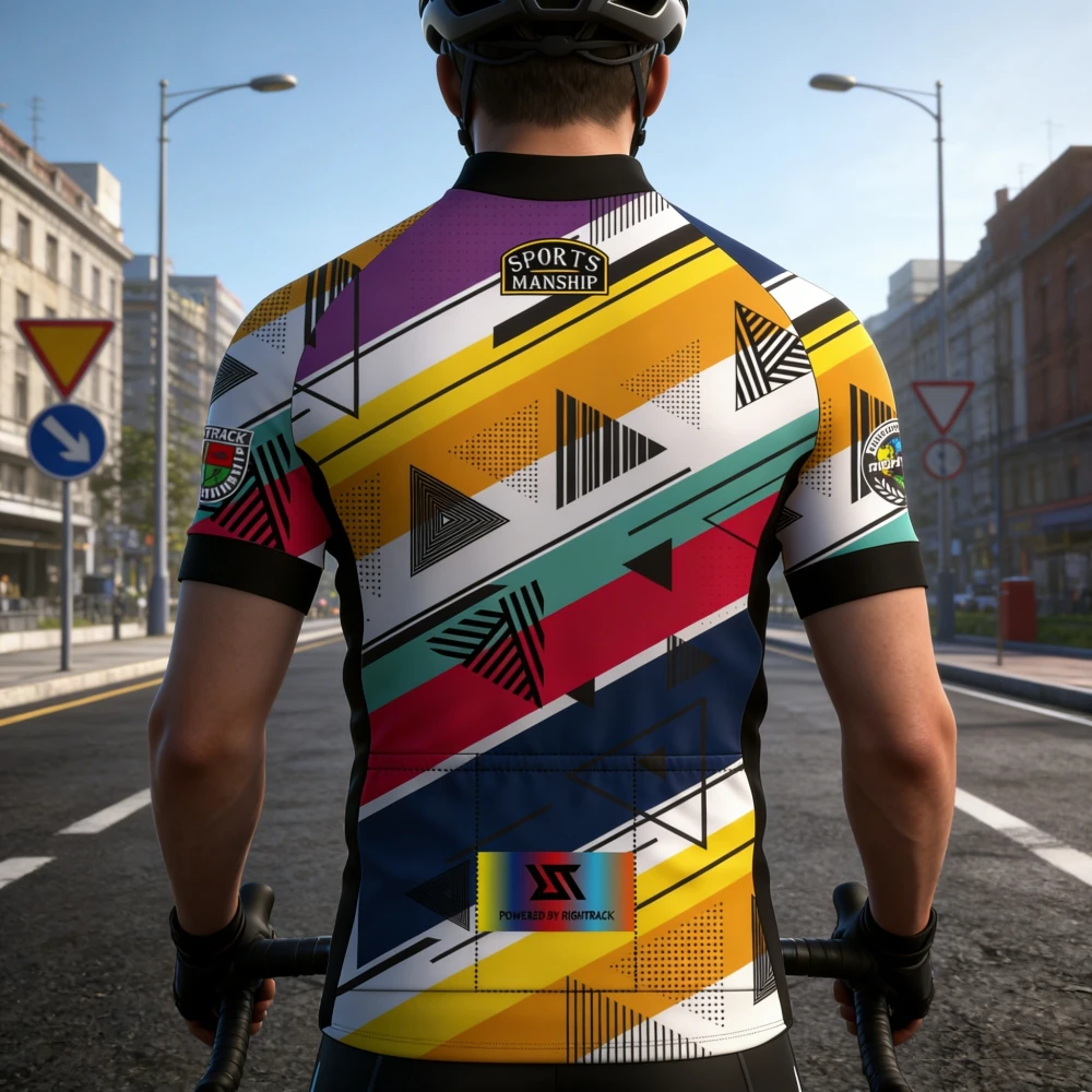 New Man\'s Cycling Jersey High Quality Summer Breathable Quick-Drying Mtb Jerseys Road Bike Pro Long-Distance Cycle Clothes