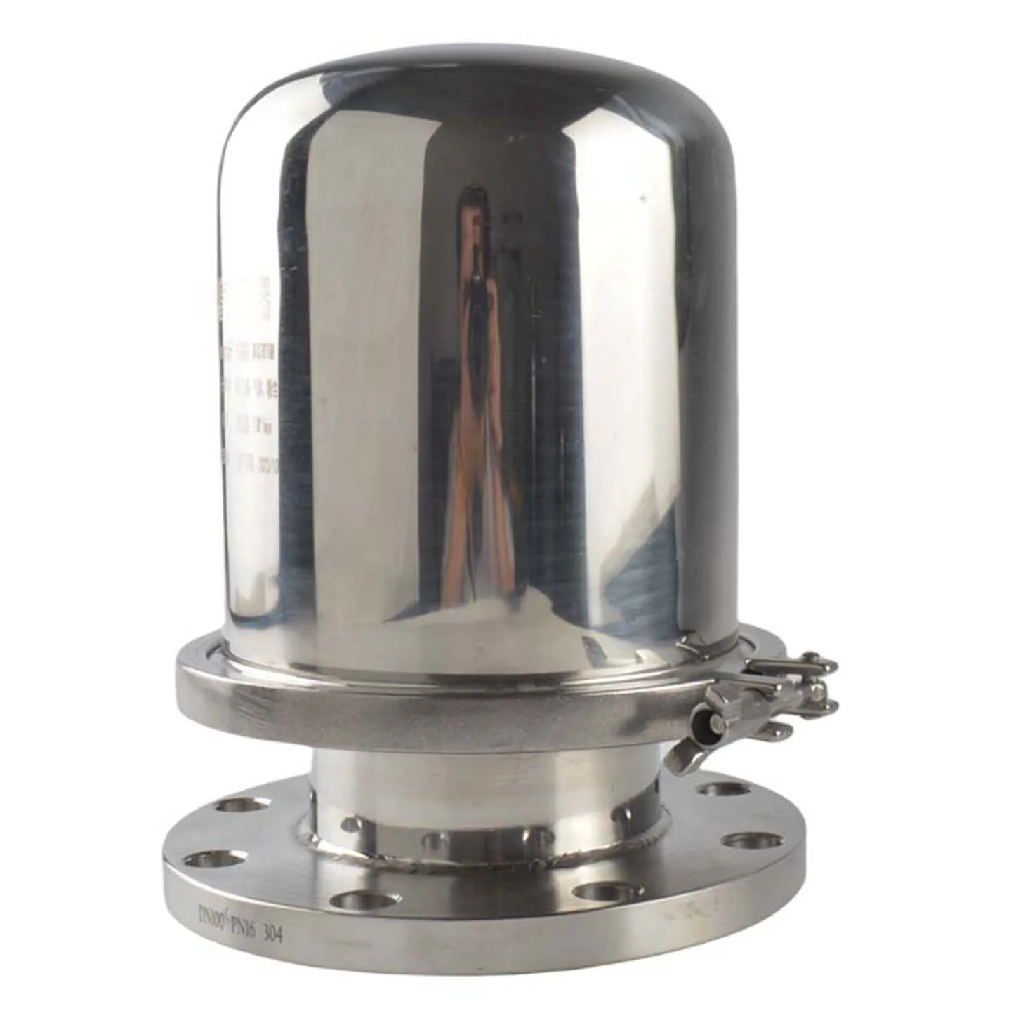Sanitary respirator 304 flange filling breathing valve national standard perforated flange connection stainless steel air respir
