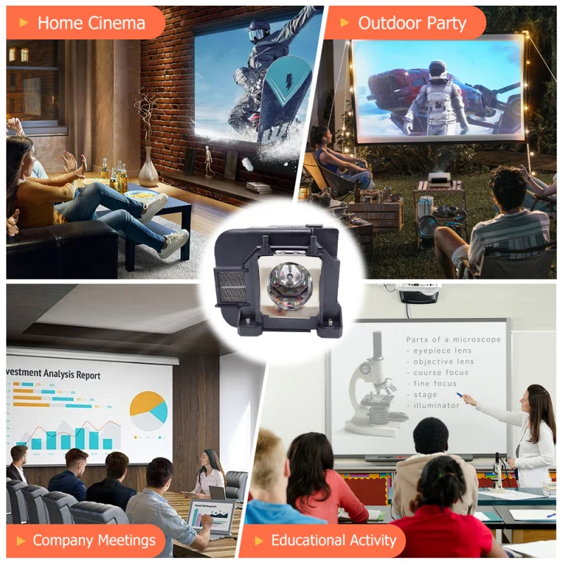 Inmoul ELPLP77 호환 엡손 엡손 EB-1970W EB-1975W EB-1980WU EB-1985WU EB-4550 EB-4650 EB-4750W EB-4770W EB-4850WU