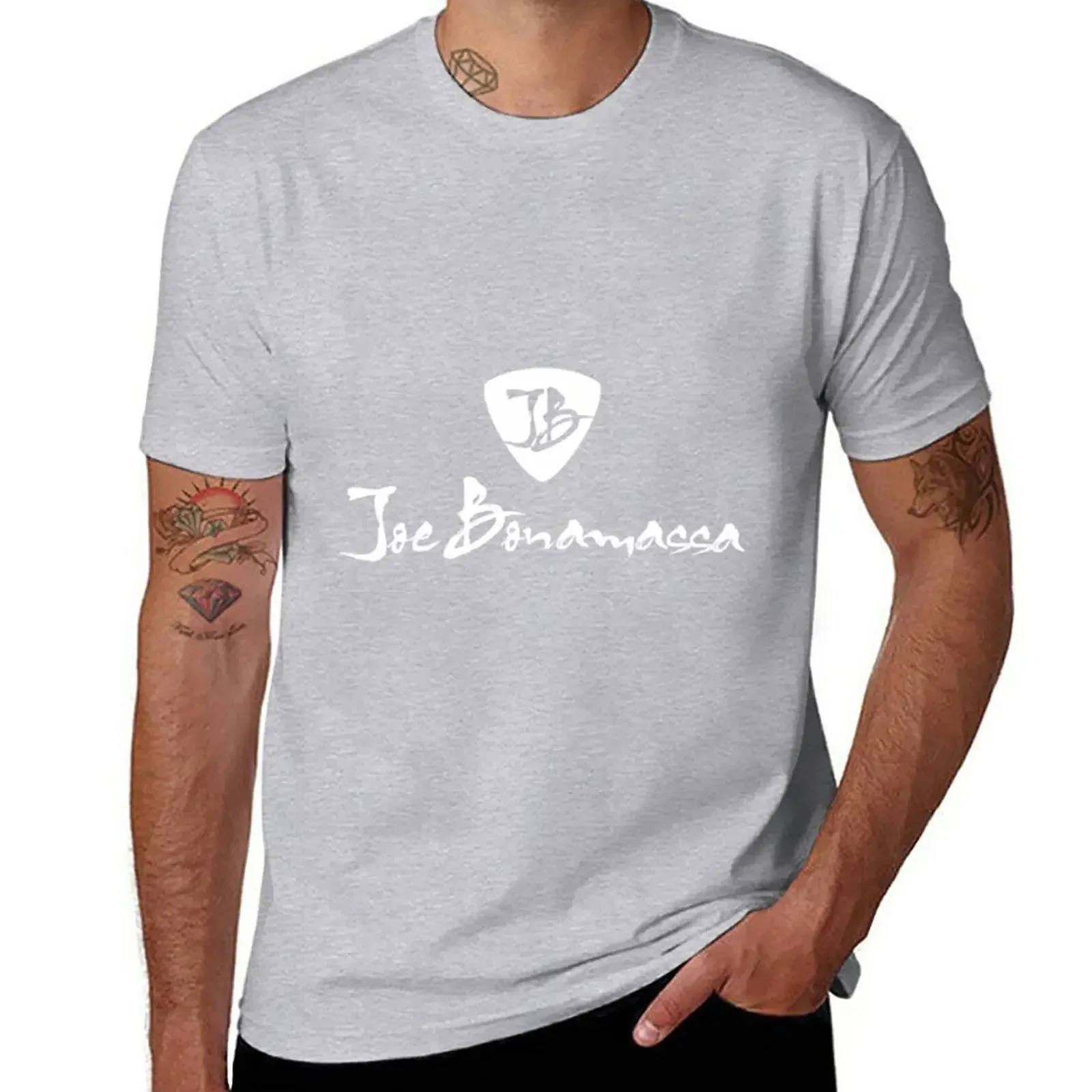 print aesthetic clothes oversized mens white t shirts music blues joe bonamassa Esse T-Shirt boys animal