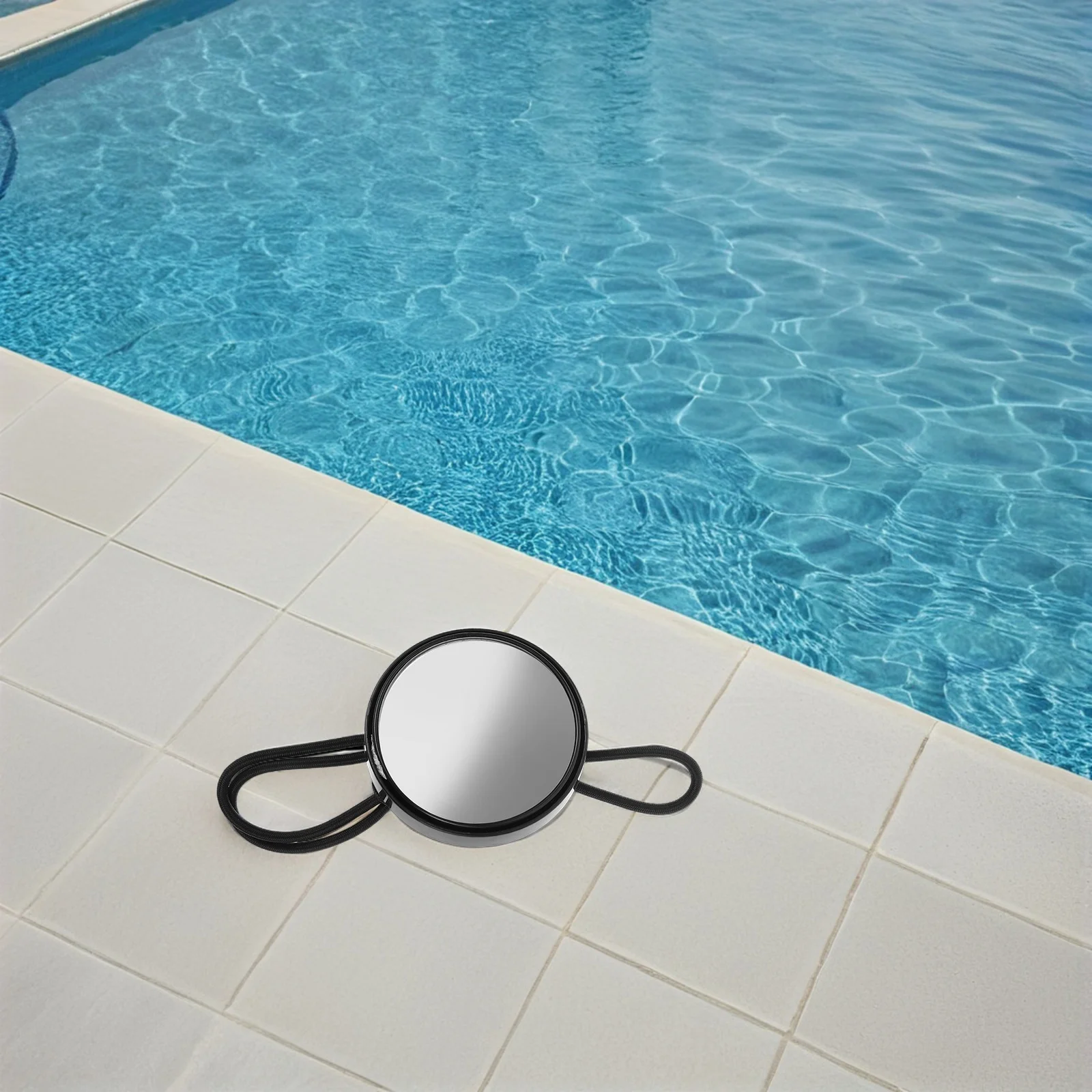 

Diving Rearview Mirror Lightweight Expandable Convex Scuba Gear with Lanyard for Enhanced Underwater Rear Vision and Marine