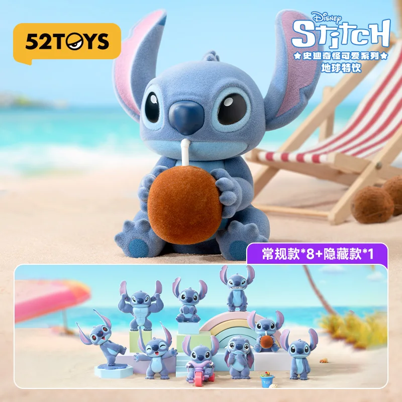 

52TOYS Disney The Cute Stitch Series слепая коробка Guess Bag Mystery Box игрушки куклы милые аниме фигурки настольные украшения