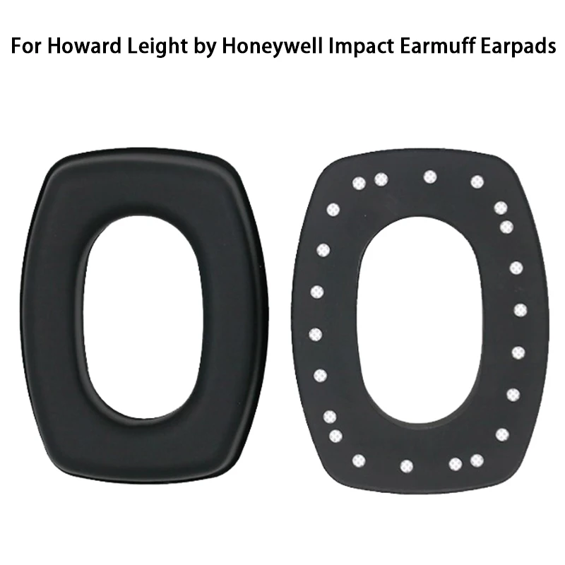 2PCS replacement Leather Earpads Cup Cushion for Howard Leight by Honeywell Impact Earmuff Earpads Accessories