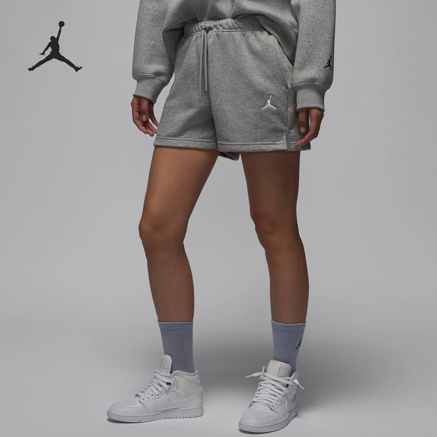 

Nike Authentic JORDAN Women's Knitted Casual Loose Sports Shorts HJ1366-063