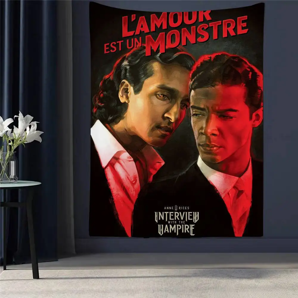 

Horror Movie Interview With The Vampire Hanging Bohemian Tapestry Bohemian Wall Tapestries Mandala Kawaii Room Decor