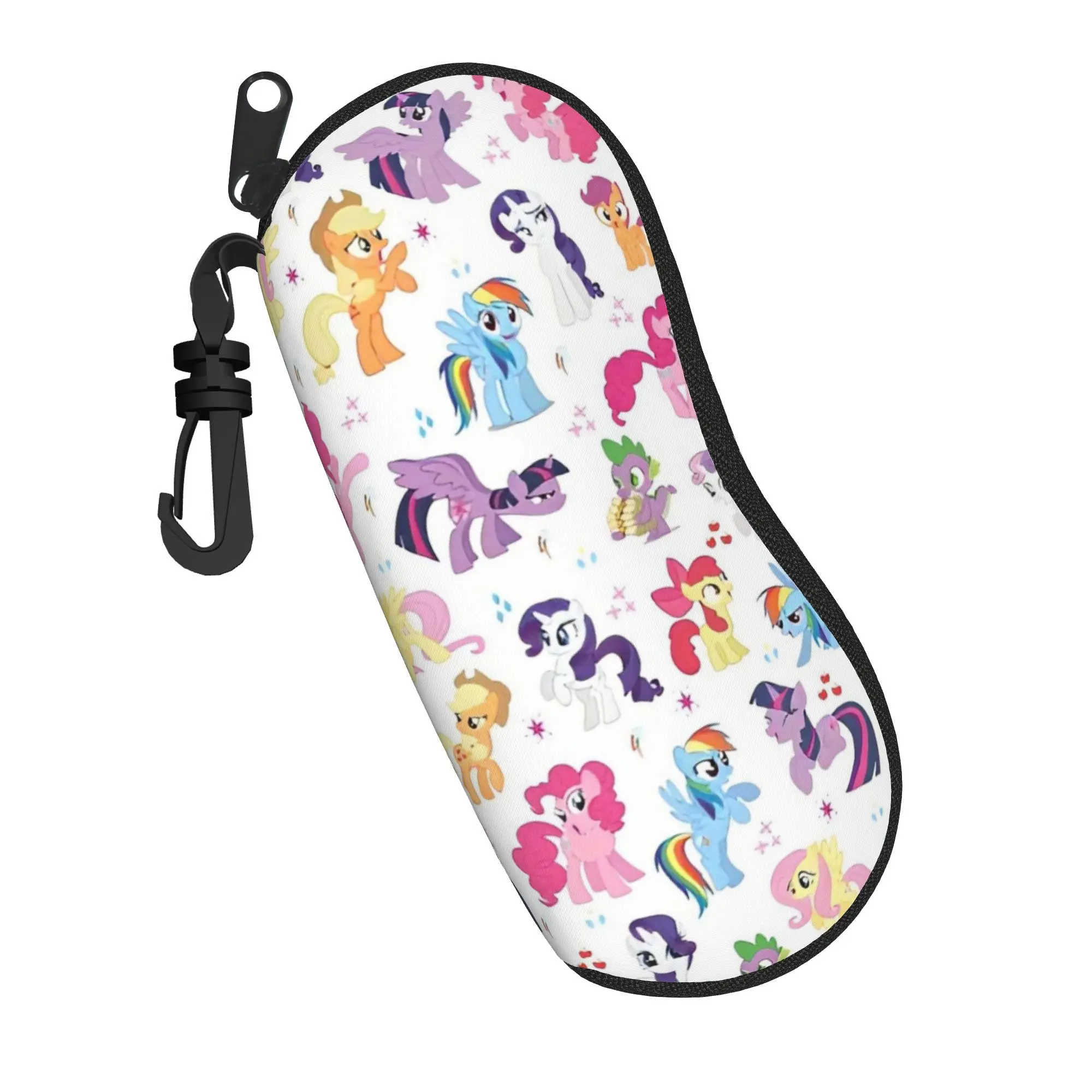 Little Unicorn Horse Glasses Case Men Women Printing Accessories Cartoon Glasses Protector Gift Glasses Box