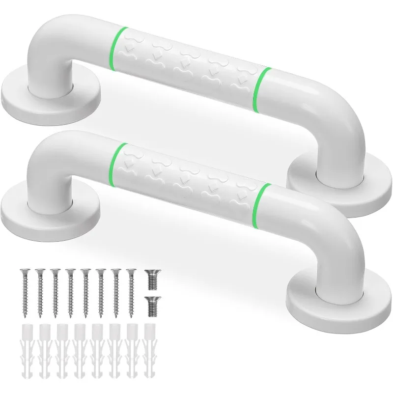 30/40/50cm Anti-slip Bathroom Grip Shower Tub Grab Bar Toilet Safe Handle Handrail Useful Shower Safe Support Handle Towel Rack