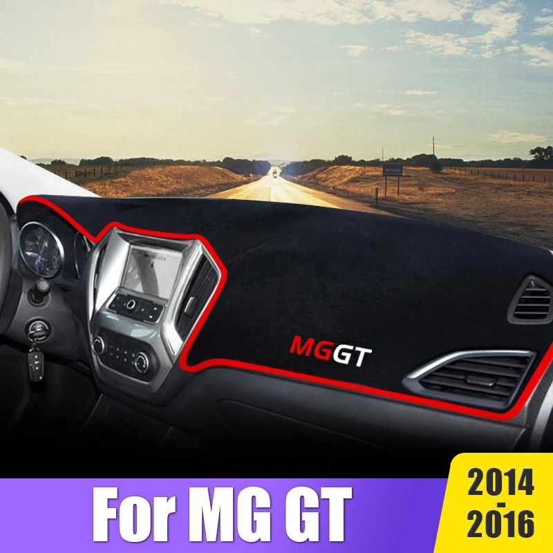 

Car Accessories For MG GT 2014 2015 2016 Car Dashboard Cover Avoid Light Mats Anti-UV Non-Slip Pad Instrument Carpets DashMat