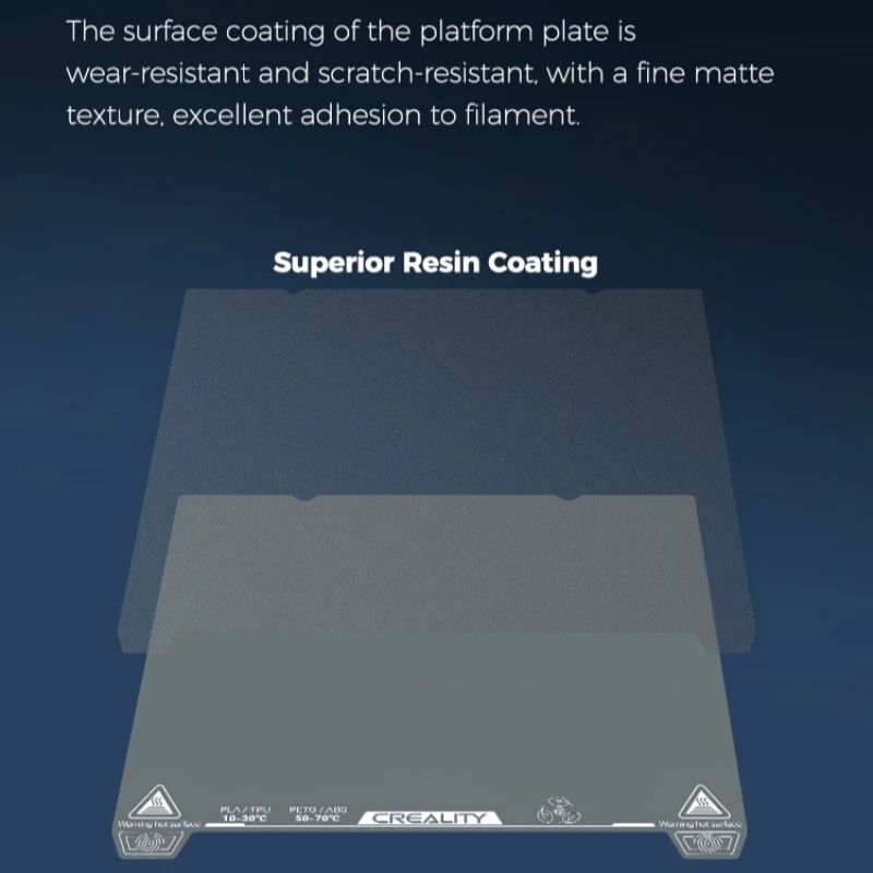 Creality Cold Printing Build Plate Low Temperature Double-Sided 235x235mm for K1/Ender-3KE/SE/Ender-3 V3/CR-10 SE/Ender-3 S1