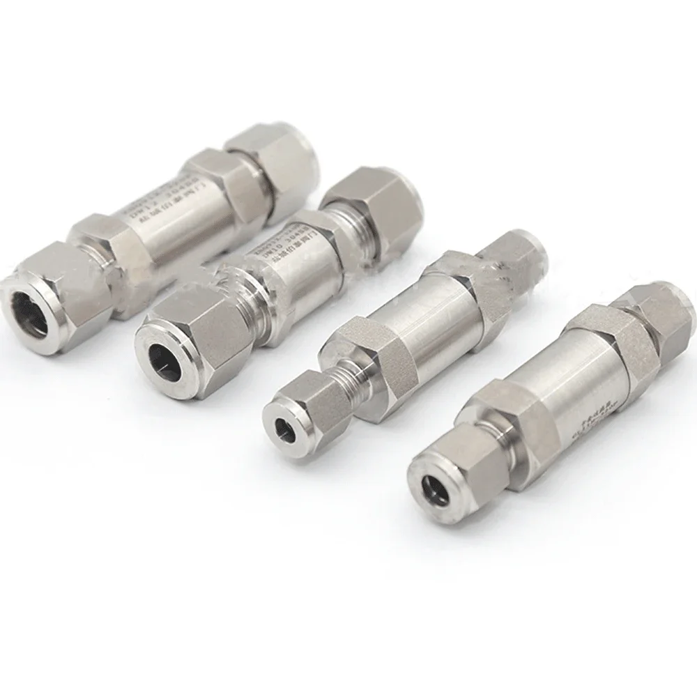 1/8" 1/4" 3/8" 1/2" 3 6 8 10 12 14-32mm Compression Tube Uion 304 Stainless Steel Filter Valve High Pressure