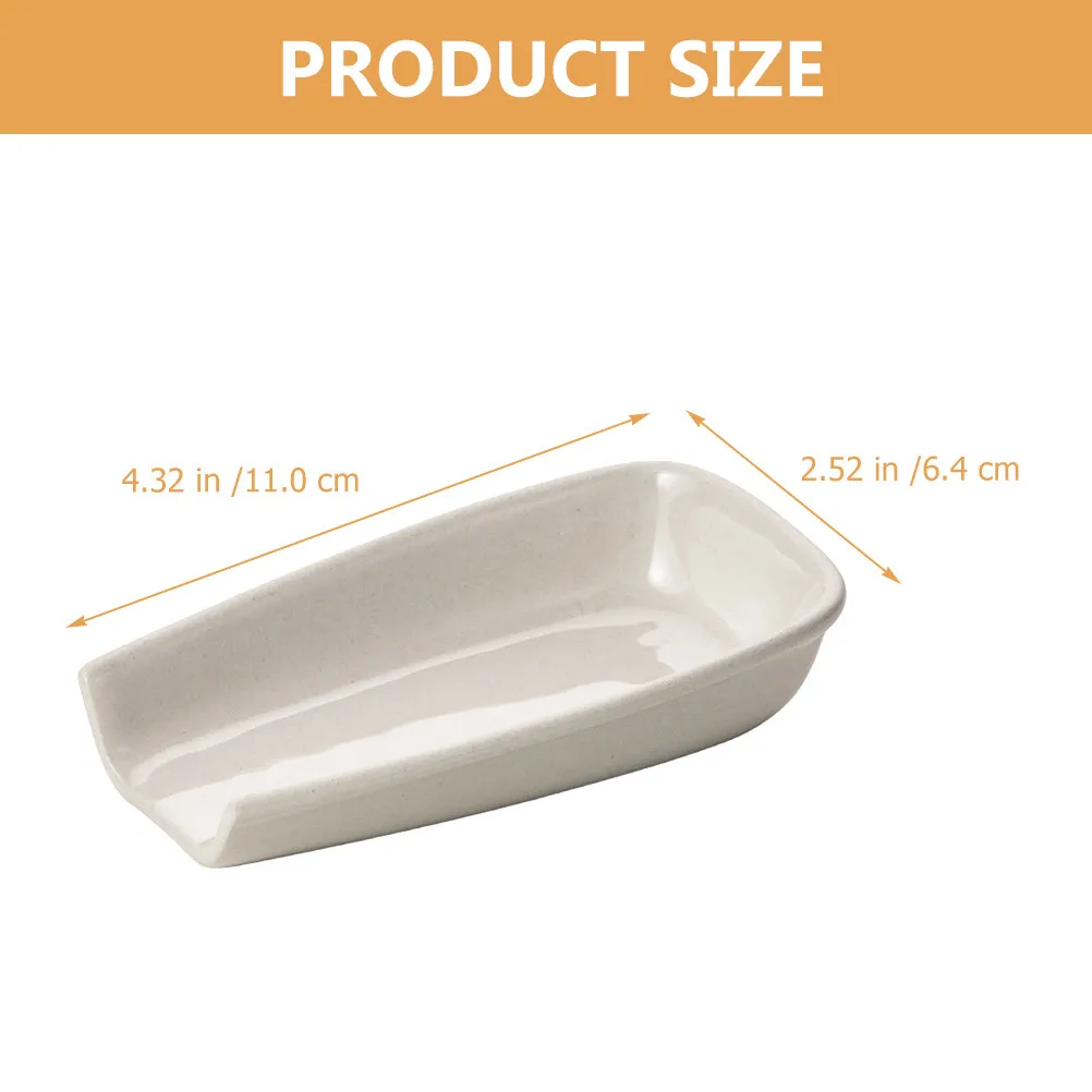 Delicate Ceramic Teaspoon Small Tea Scoop for Loose Tea Presentation Fine Workmanship Compact Lightweight Easy Clean Home