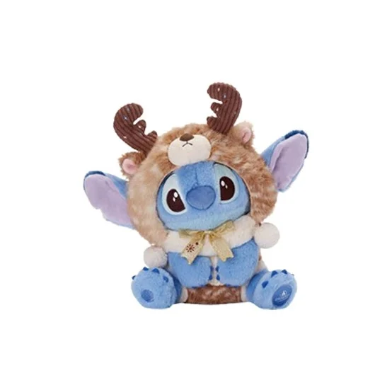 Disney x DISNEYLAND 2025 Winter Stitch And Friends Collection Lilo & Stitch Dolls Plush Doll H22cm Shanghai Disney 400060485227