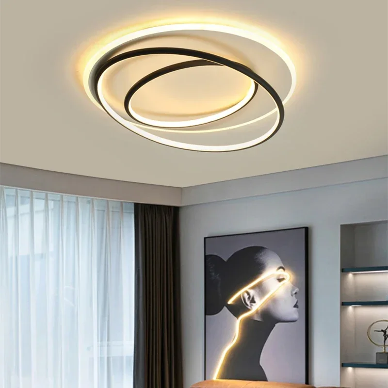 

Modern LED Ceiling Light Chandelier For Bedroom Living Dining Room Study Room Balcony Home Decoration Lighting Fixture Luster