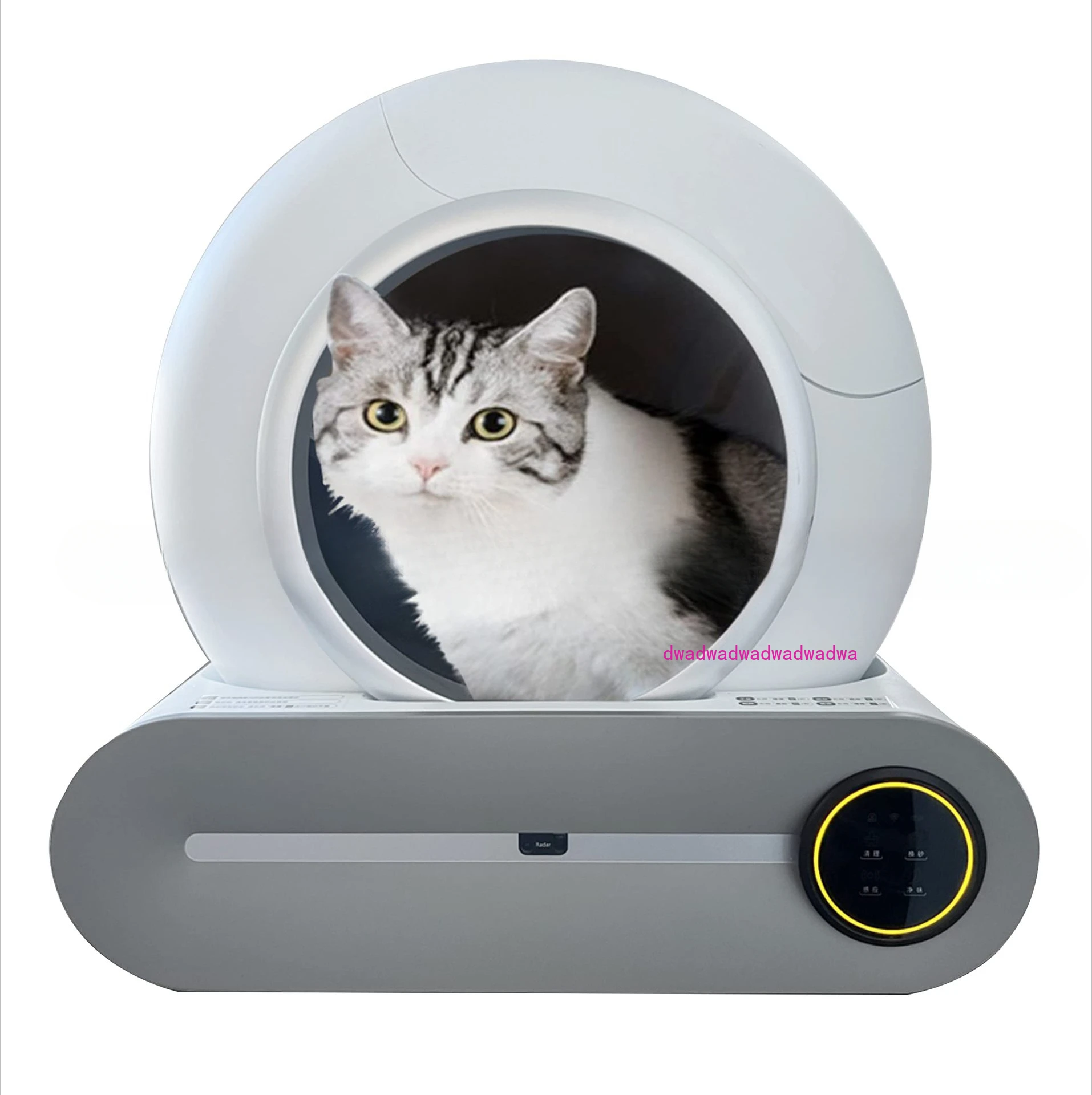 Pet toilet cat litter box fully enclosed intelligent cleaning products cat toilet anti-splash automatic shit shoveling machine