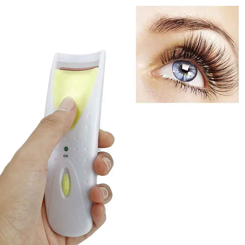 1 stücke Wimpern Curler Langlebige Lash Dauerwelle Beheizte Wimpern Clip Make-Up-Tool Make-Up Wimpern Curler Professionelle Elektrische Beheizt