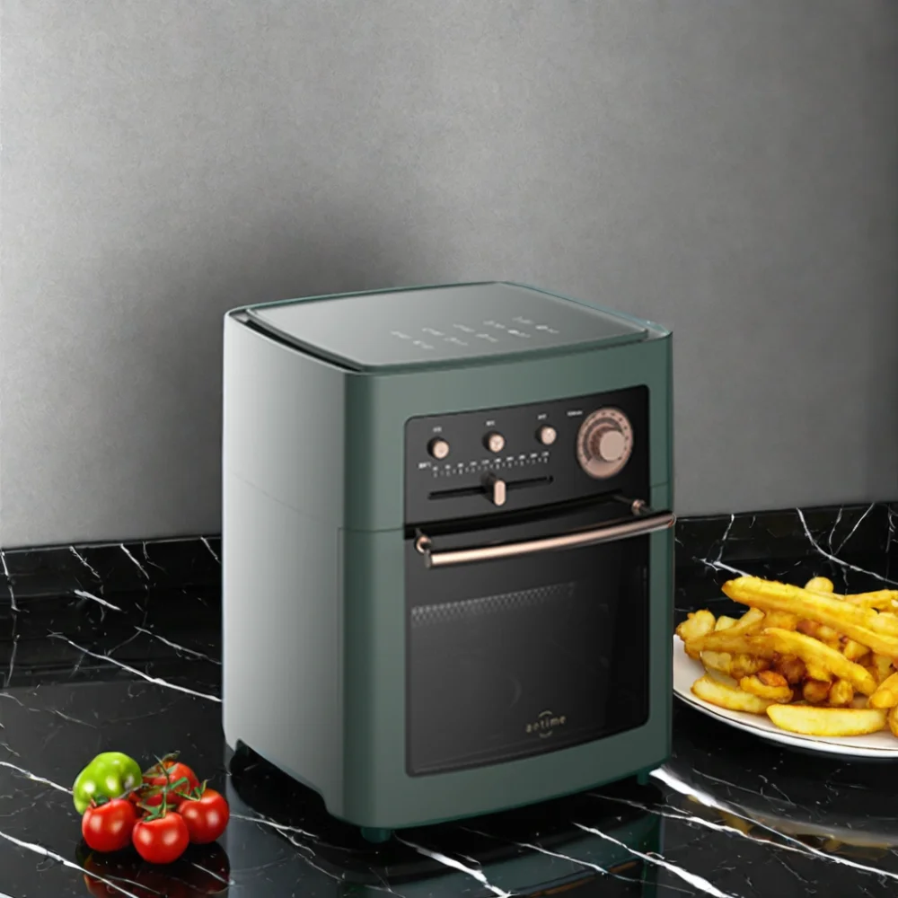 

Elegant 15L Electric Oven and Air Fryer 5-in-1 Convenient Digital Deep Fryer Without Oil for Household Use 220V