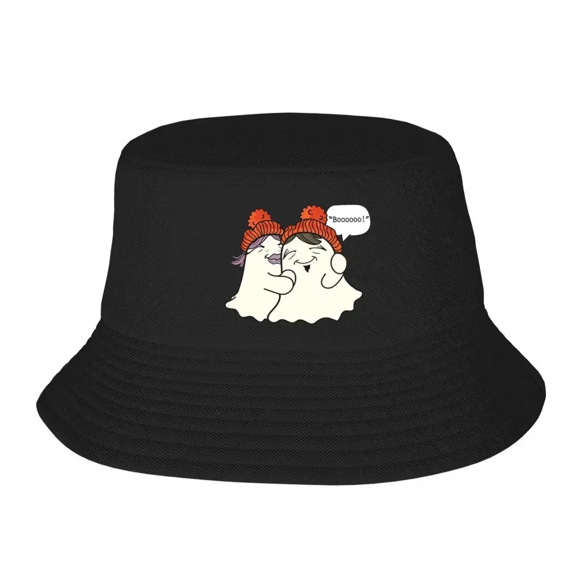 

2025 New HatGhost T Shirt Hugging With Love Bucket Hat Panama For Kids Bob Hats Cool Fisherman Hats Summer Beach Fishing Unisex