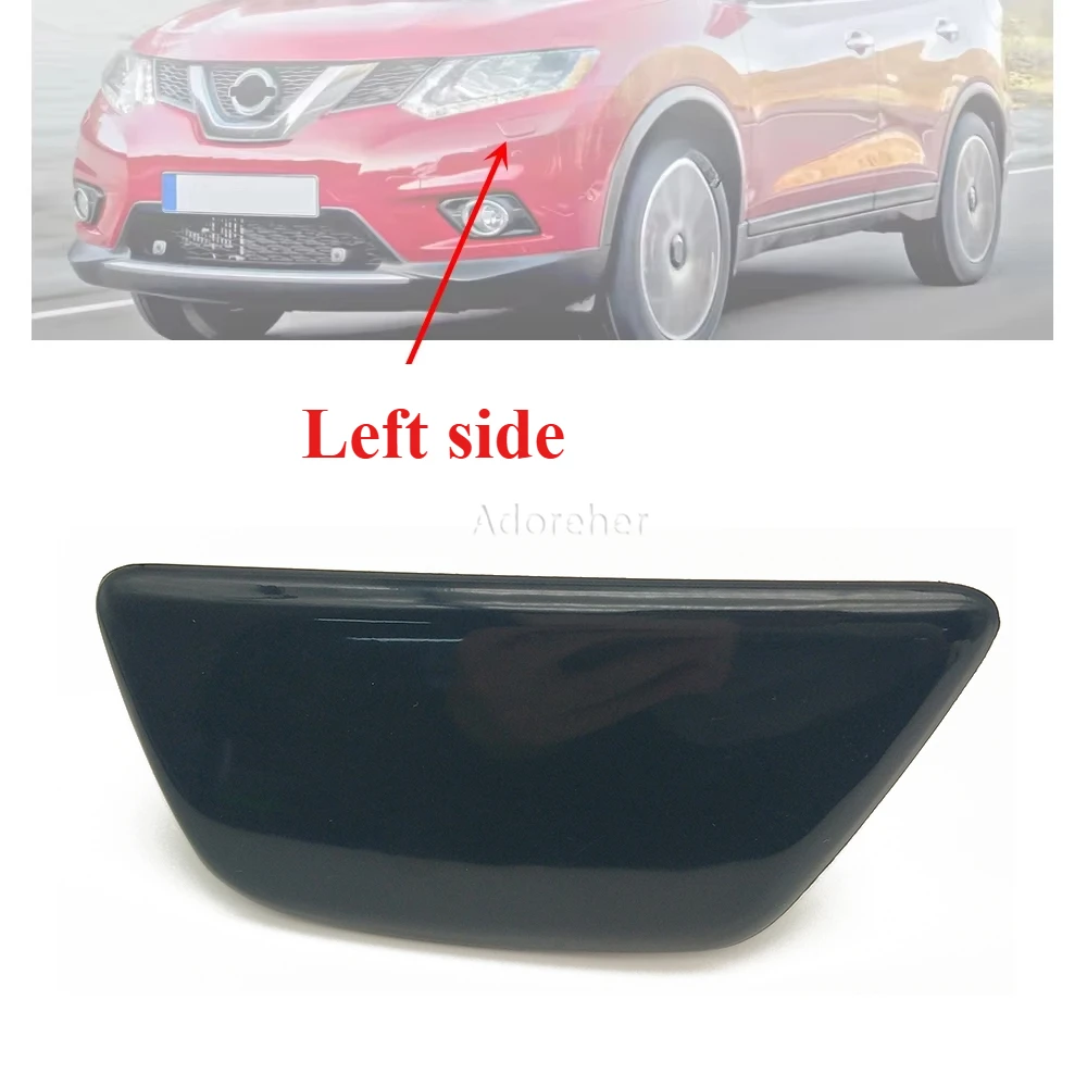 สําหรับ Nissan X-Trail X Trail T32 Rogue 2014 2015 2016 กันชนหน้าซ้ายไฟหน้าหมวกไฟหน้ารถหัวฉีดเครื่องซักผ้าฝาครอบ