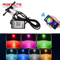 2PCS LED Car Devil Eye Demon Evil Eyes RGB 12V LED Headlights DRL Daytime Running Light for 2.5