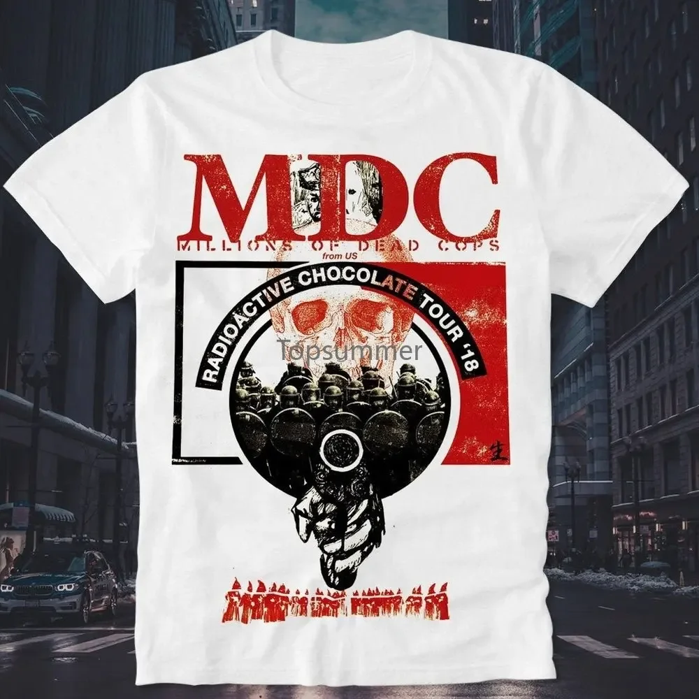 Mdc Millions Of Dead Cops Punk Rock Dead Kennedys Hardcore Retro Vintage T Shirt(1)