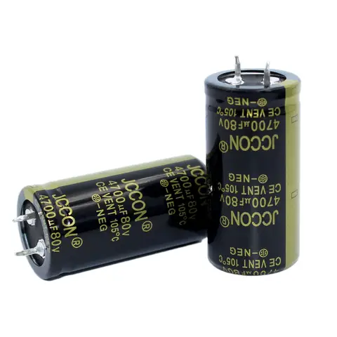 20PCS-2PCS 80V4700UF 4700UF 80V New original high-frequency crystal Electrolytic Capacitors volume: 25X50MM