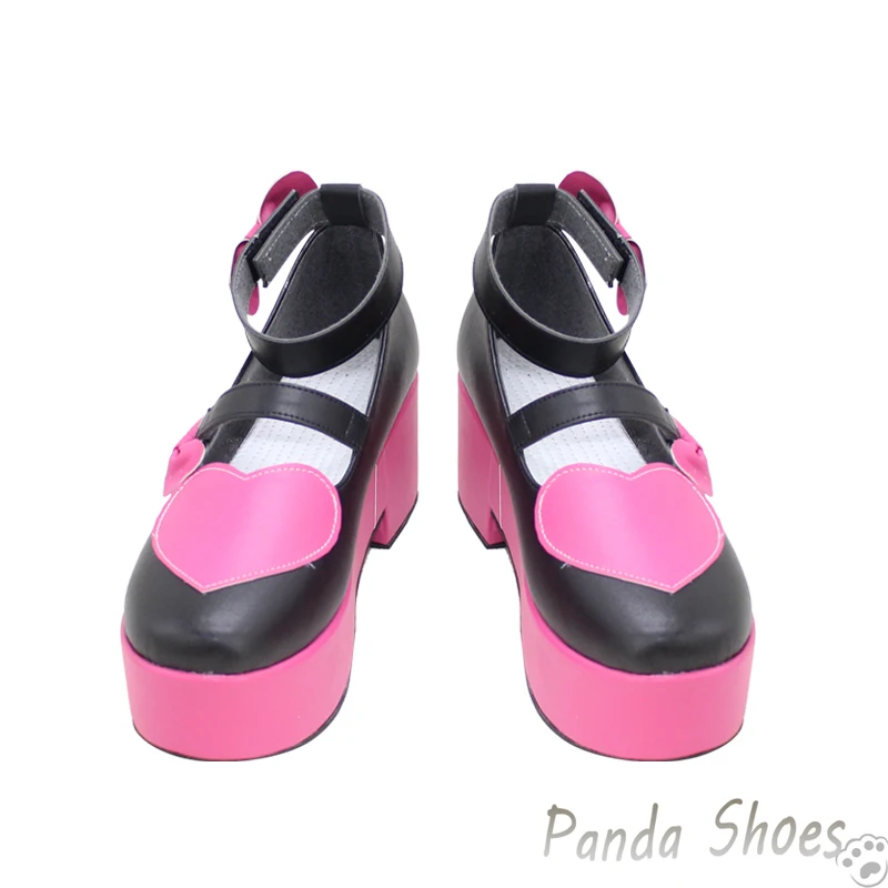 Gioco balance Higuchi Madoka Cosplay Shoes Anime Cos Comic Cosplay Costume Prop Shoes for Con Halloween Party