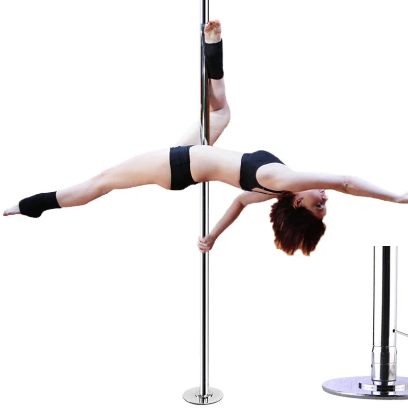 Portable pole dance dance pole can be fixed rotating dance pole indoor home teaching fitness equipment