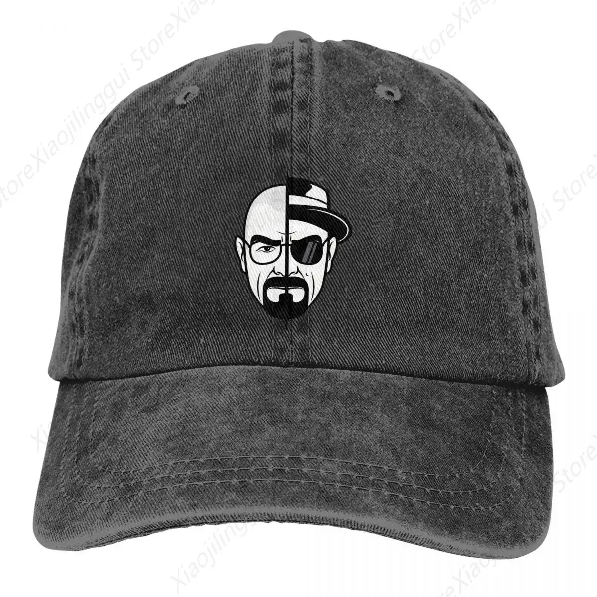 Summer Cap Sun Visor Walter White Two Faces Hip Hop Caps Breaking Bad TV Series Cowboy Hat Peaked Hats