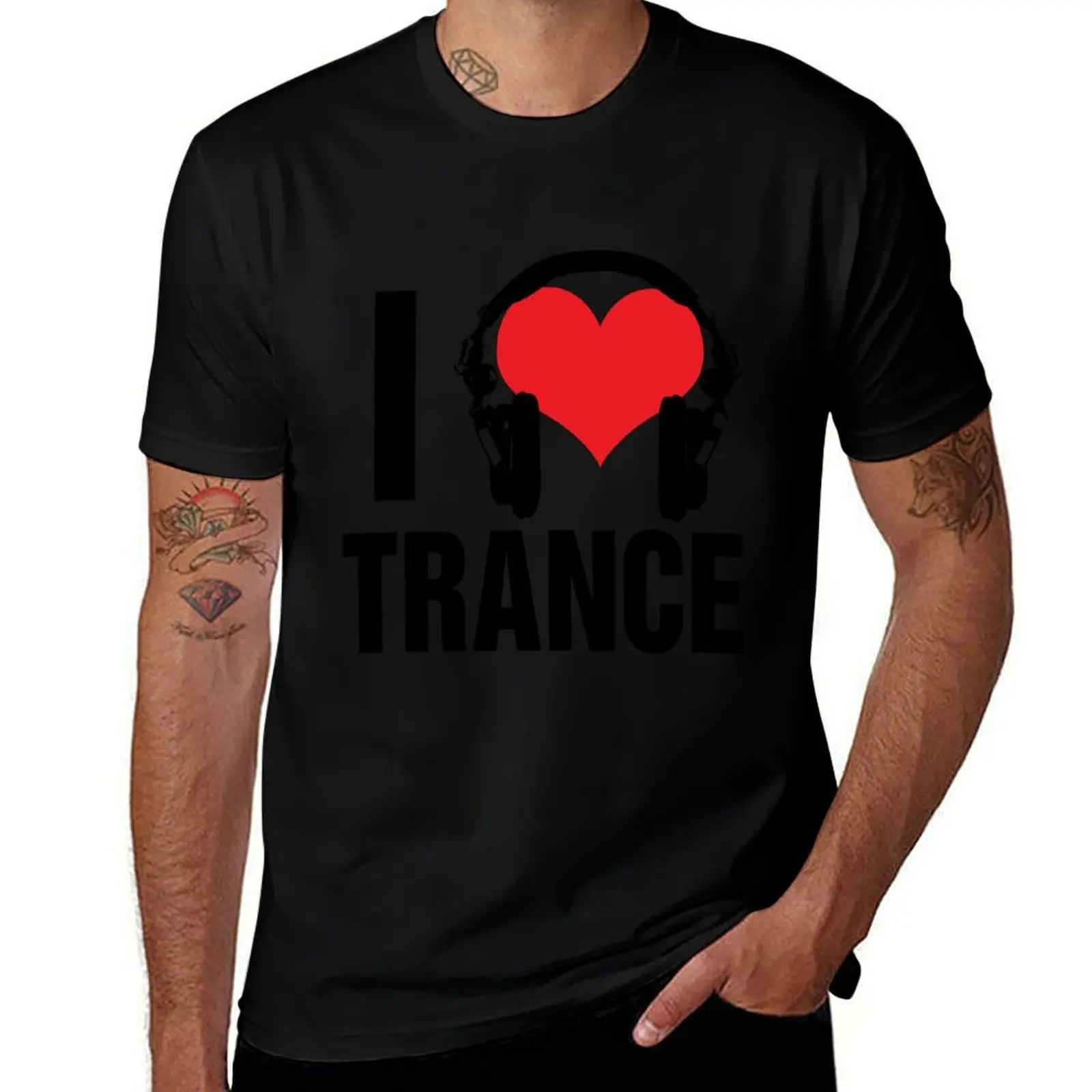 

I Love Trance Music T-Shirt graphic t shirts for man t shirt man plain t shirt man luxury T-Shirt