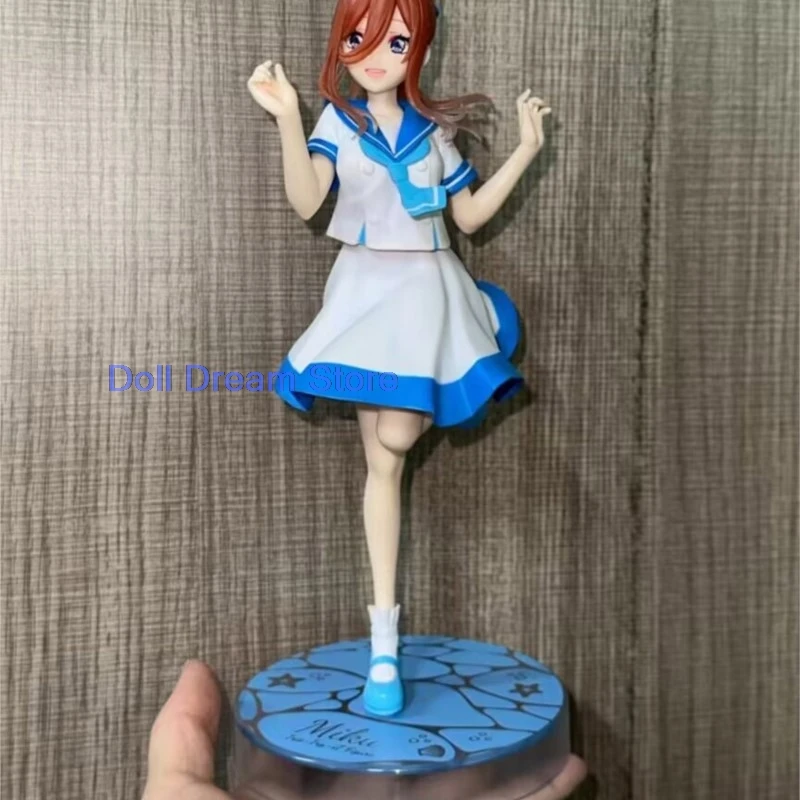 

Новинка 2026 года в наличии: 100% оригинальная японская аниме-фигурка Накано Мику в матросском костюме, коллекционная модель из ПВХ.