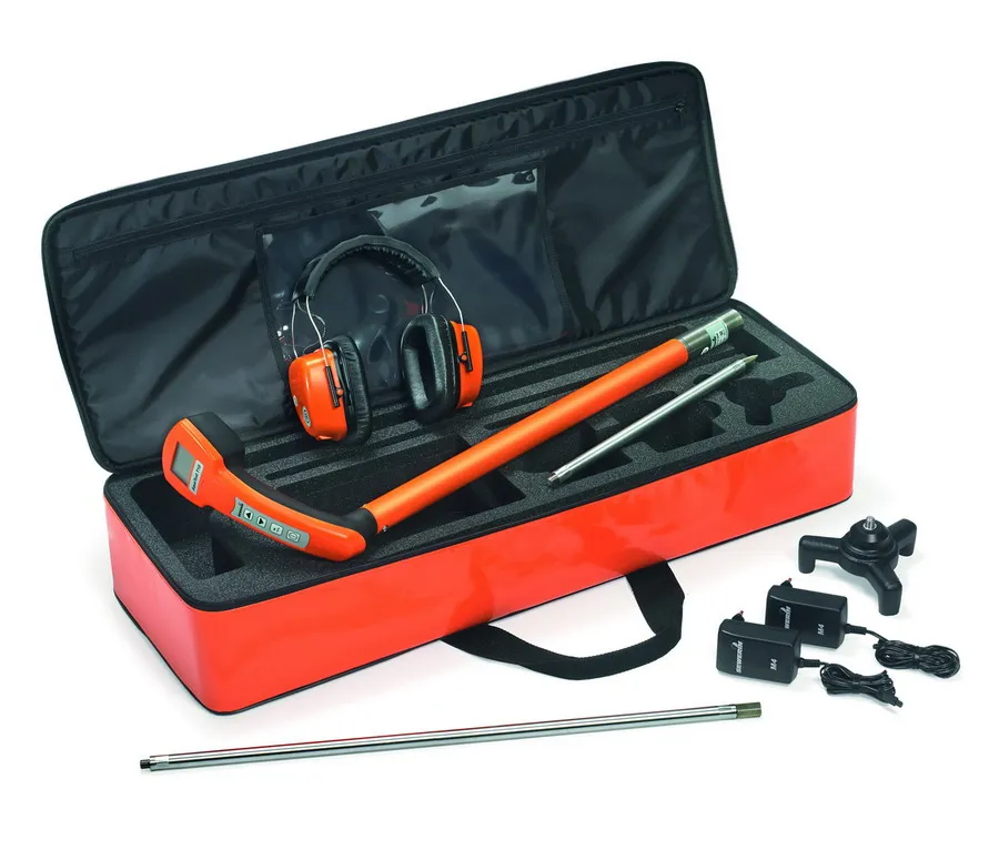 AquaTest T10  Water Leak Location Using Acoustic Technology an Electroacoustic Listening Stick and Ground Microphone Combined