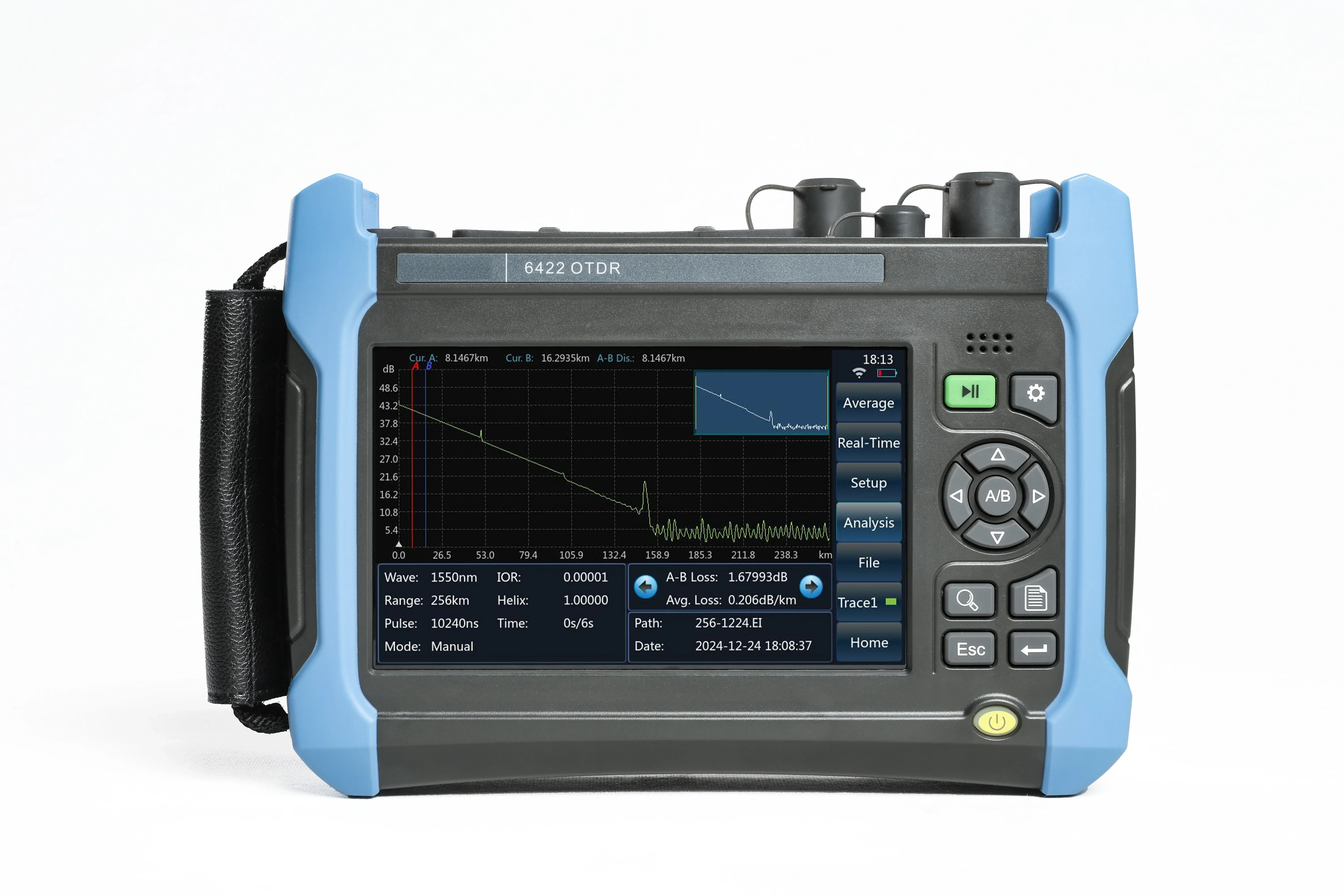 OTDR 6422-2201 Multifunktions-OTDR Ähnlich wie Exfo Iolm-Karte Chinesischer günstiger Preis OTDR
