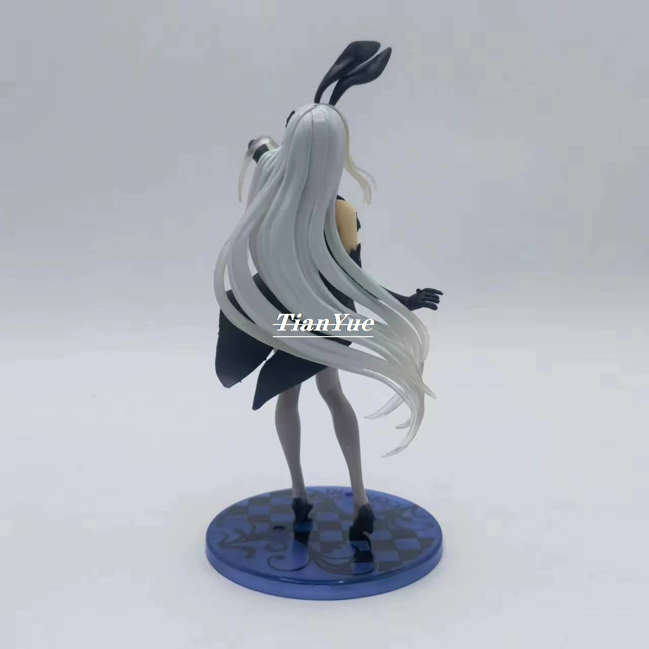 Anime Edna Zwarte Avondjurk Bunnr Versie Pvc Schattig Meisje Figuur Model Speelgoed 21Cm