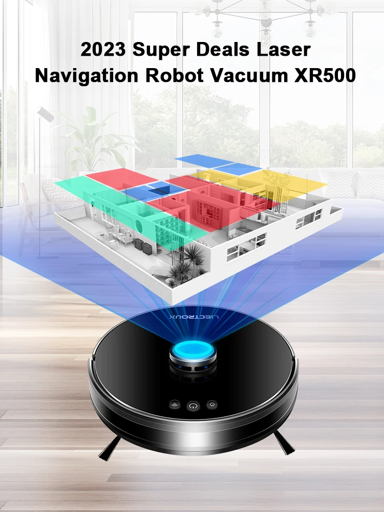 (code promo: AEGG66) Aspirateur robot hybride Liectroux X6,navigation laser Lidar,aspiration 6500pa,carte multi-étages,nettoyage humide en forme de Y,APP zone interdite,zone sélective,reprise du point