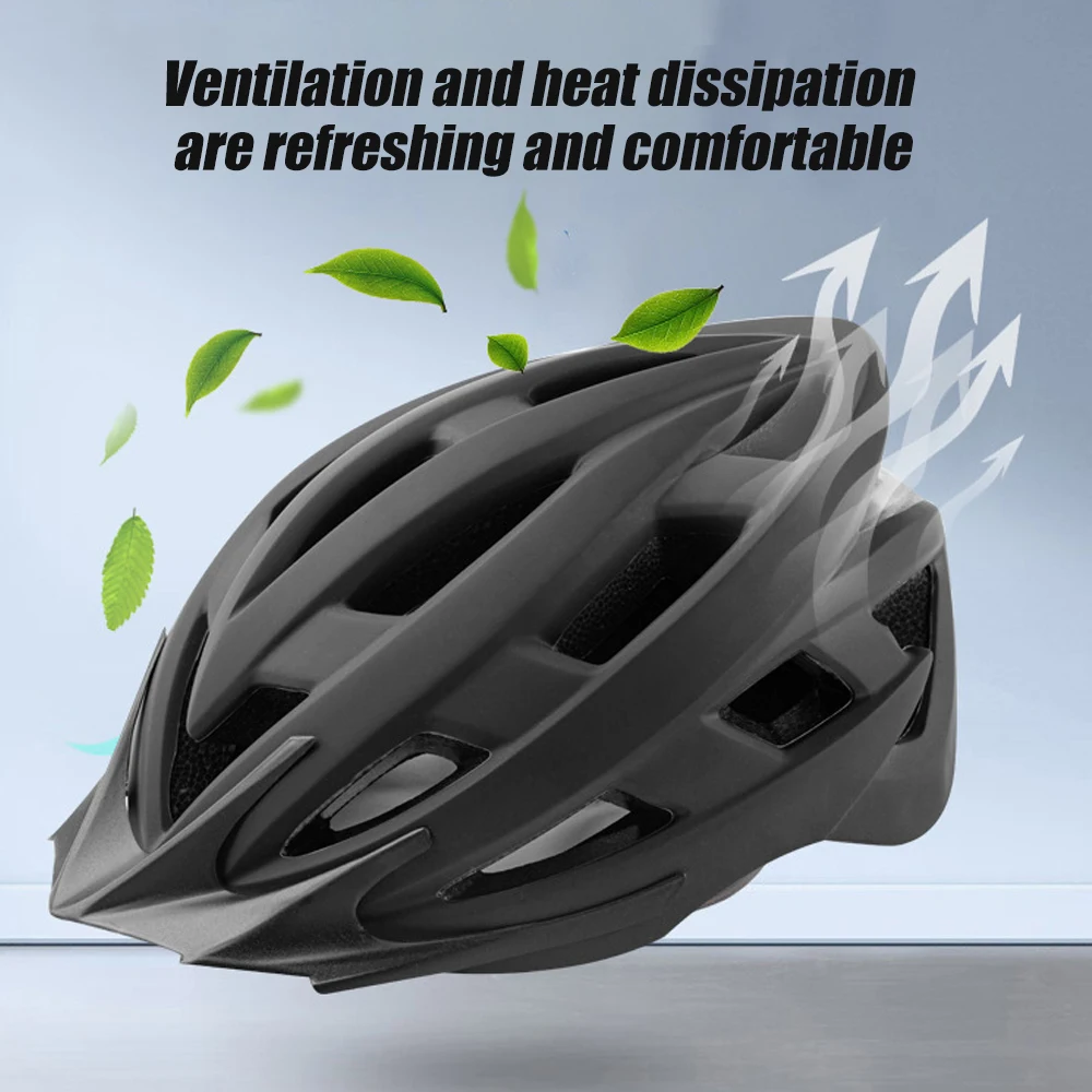 1pcs  Bike Helmet for Adult Men Women with Suggested Fit 58-62cm, Lightweight with Adjustable Side and Chin Strap