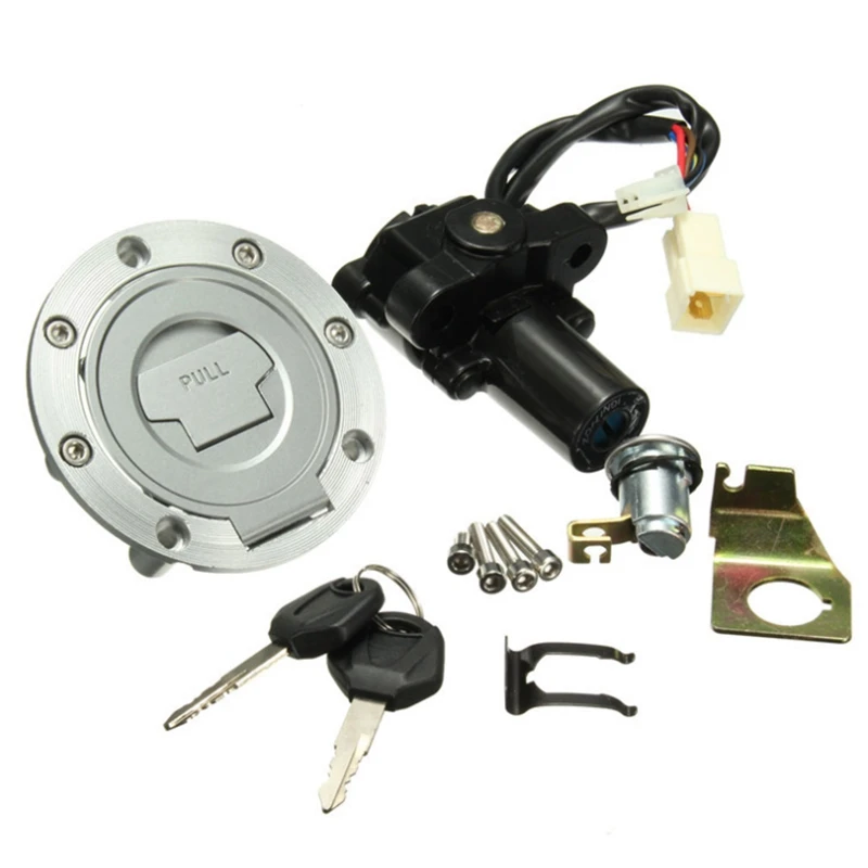 

for YZF R1 R6 R6S FZ6 FJR1300 Ignition Switch Lock Fuel Gas Cap Key