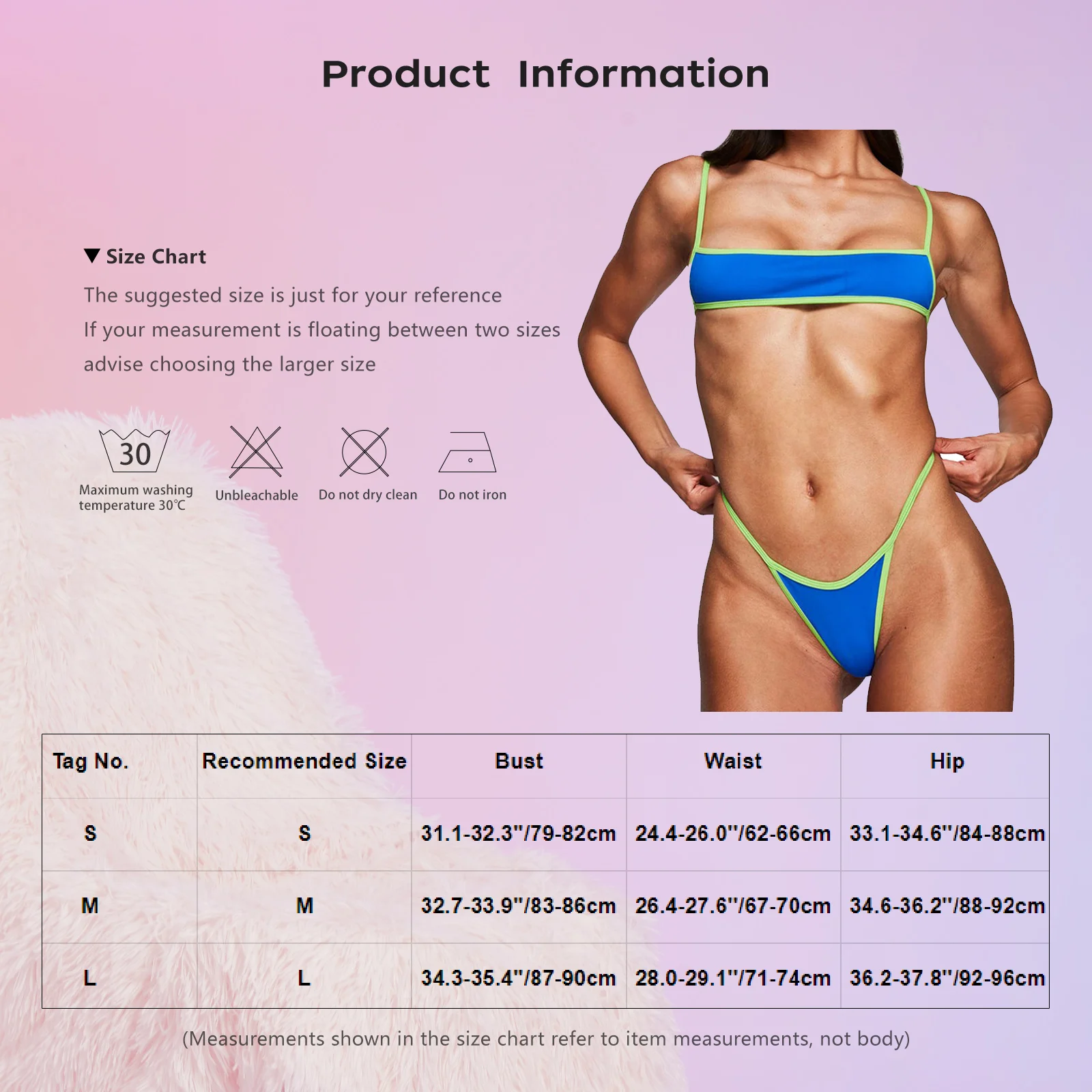 Women's Luxury Swimsuit Sexy Micro Bikini Set Chest Pads Solid Straps Beachwear Bikini Top and Bottoms for Party Beach Vacation