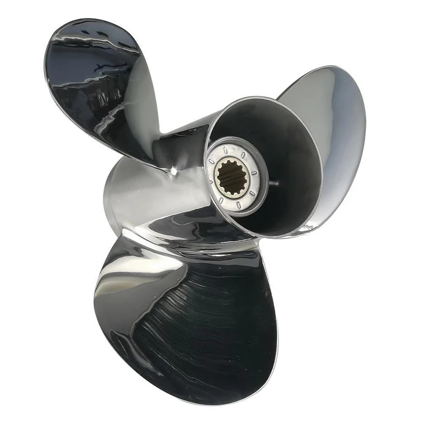 For Yamaha 25-60HP  Quality Outboard Motor Stainless Steel Propeller 11 5/8X11-G 3/8X12-G 1/8X13-G 1/4X14-G 11X15-G 10 1/4X16-G