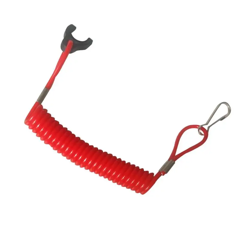 

Boat Outboard Engine Motor Stop Switch Safety Tether Lanyard Motorcycle Accessories Motorcycle Switches