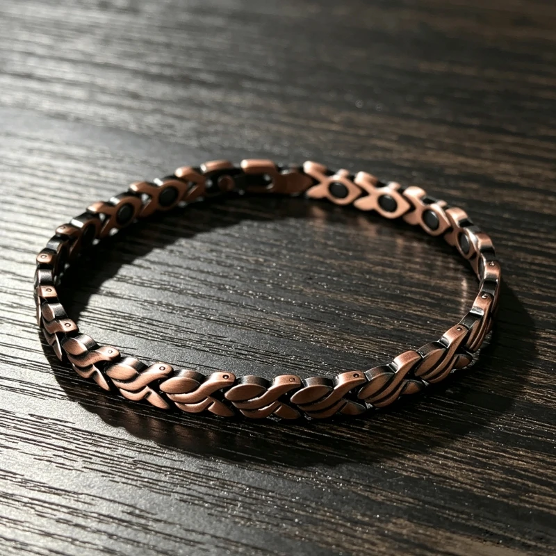 Pure Copper Magnetic Bracelets with High Gauss Magnets Magnets Wristband Bracelets for Women Men Jewelry Gift