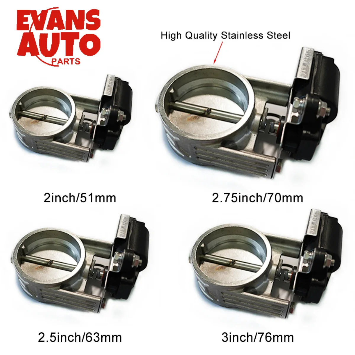 51&60&63&70&76&89MM Stainless Steel Exhaust System Electric Valve Control Exhaust Cutout Valve