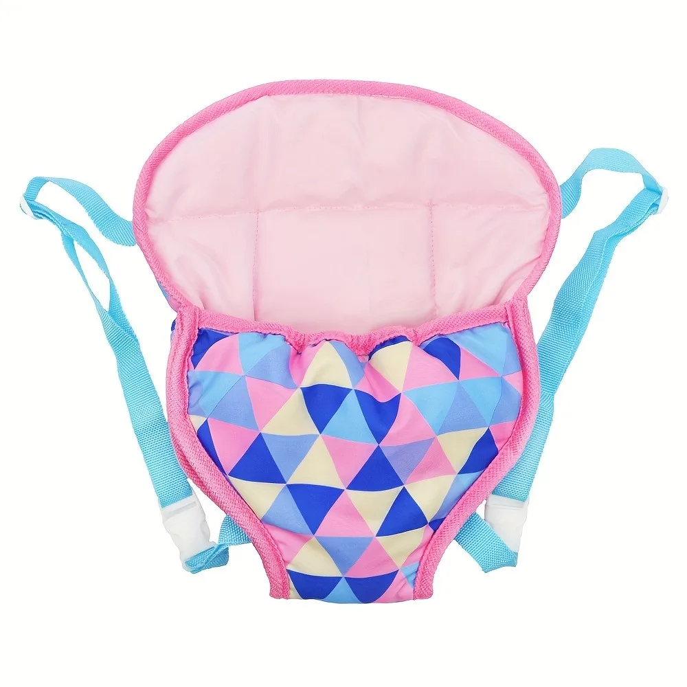 

1pc Cute Doll Backpack Strap Perfect for 13-18 Inch Newborn， Halloween/Thanksgiving Day/Christmas gift(excluding dolls)