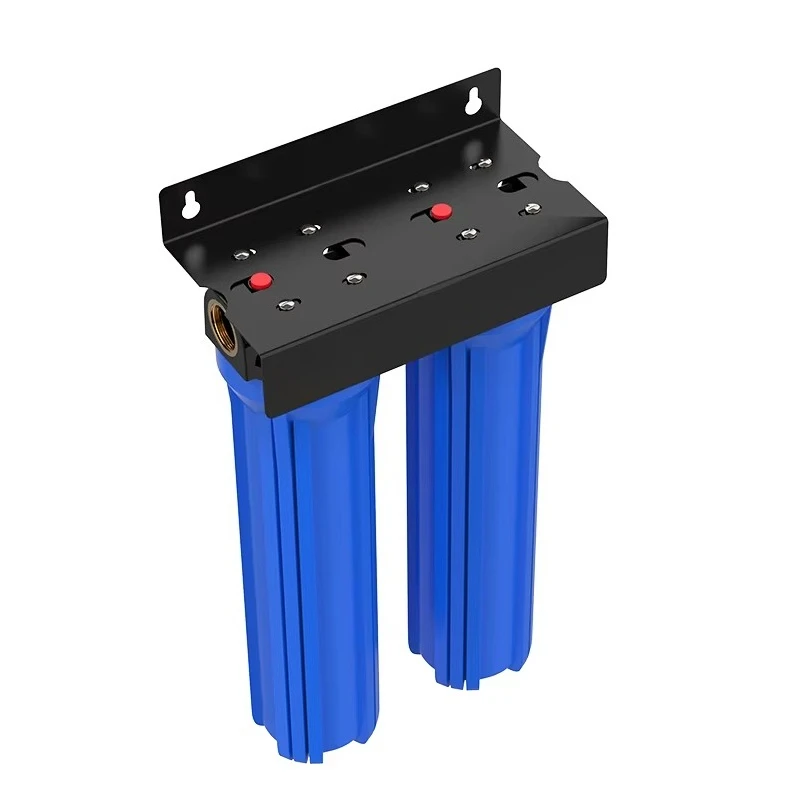 Factory Wholesale Outdoor Household Manual 20 Inch 0.5 Micron Filtration 3000 GPD Flow Rate Blue Bottle Front Filter Impurity