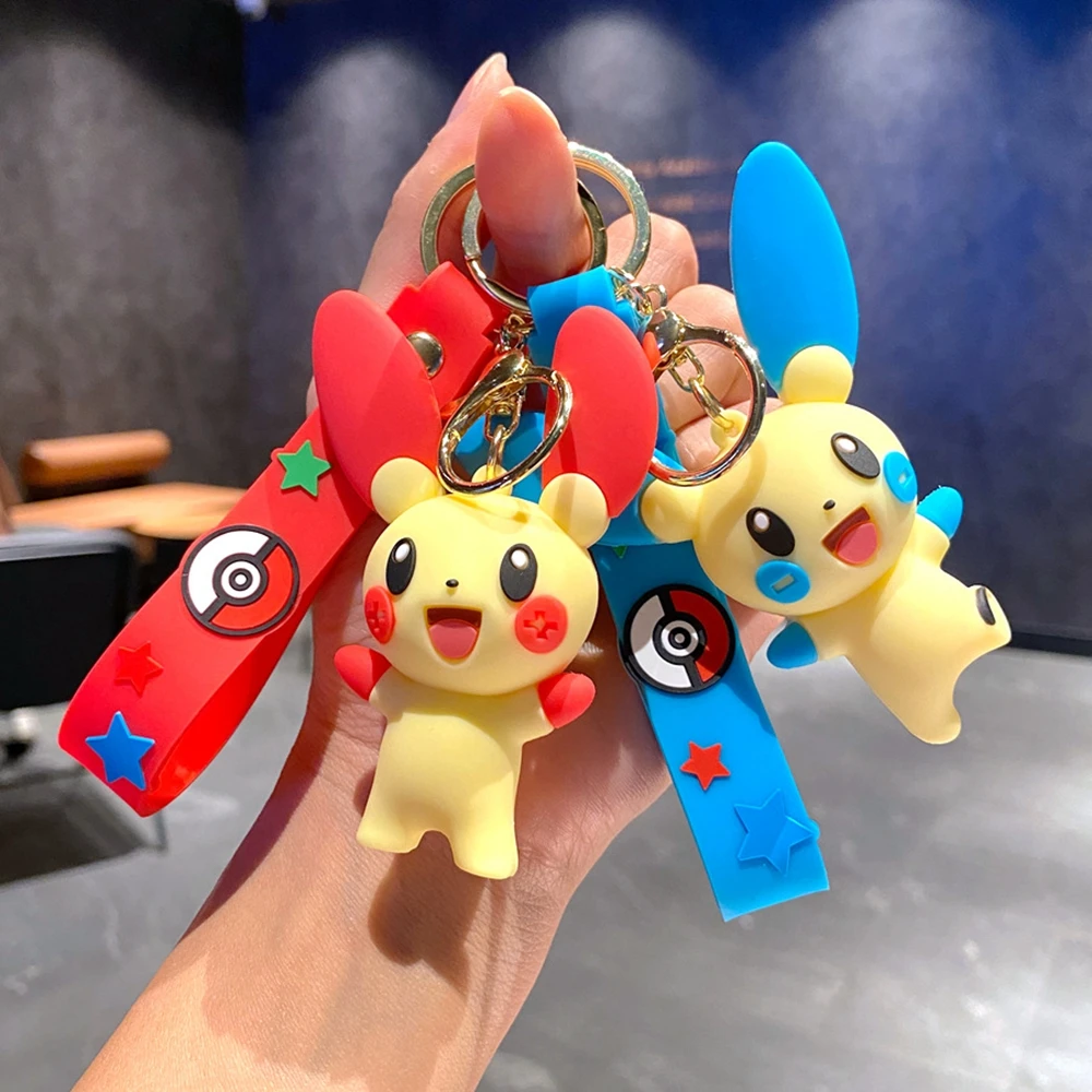 ポケモンアニメフィギュアキーホルダー,ピカチュウ,ゲンガー,ニャース,人形,カーバッグ,ペンダント,カップル,ジュエリー,デスクトップ,キッズギフト,新品,卸売