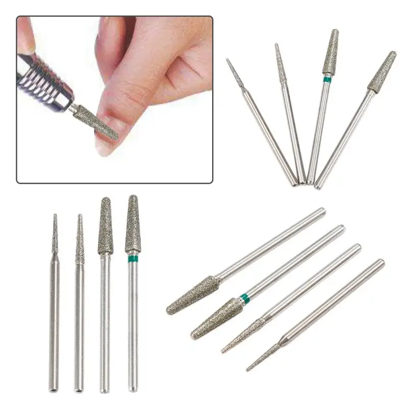 Smooth And Efficient Piercing Pierce Hole Nail Art Equipment Design Accessory High-performance Trendy Carbide Nail Drill Bit