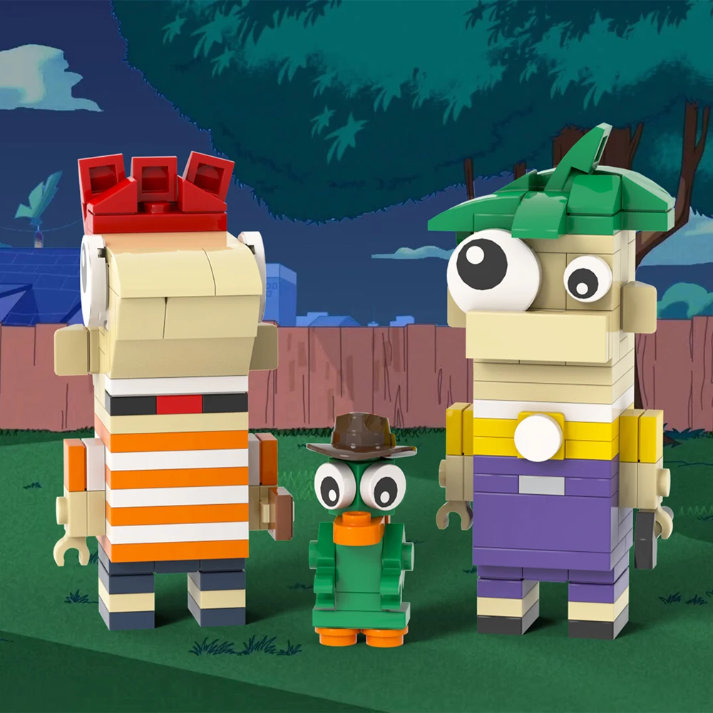 MOXXI 204 шт. аниме мультсериал MOC фигурка строительные блоки DIY модель орнамент подарки для взрослых кирпичные игрушки для детей