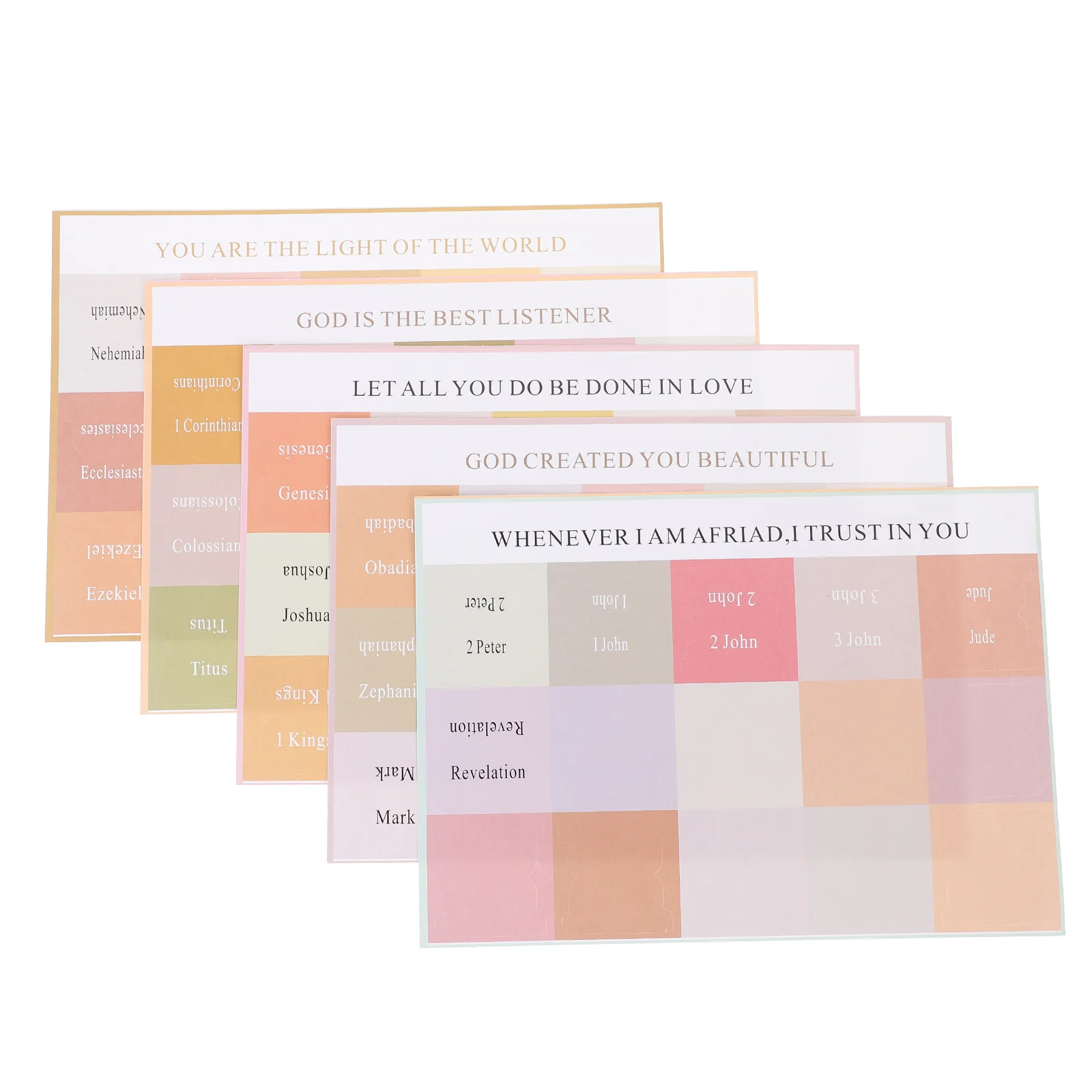 

Decorative Bible Tab Label Sticker Tabs Stickers Laminated Journaling Study Supplies Miss