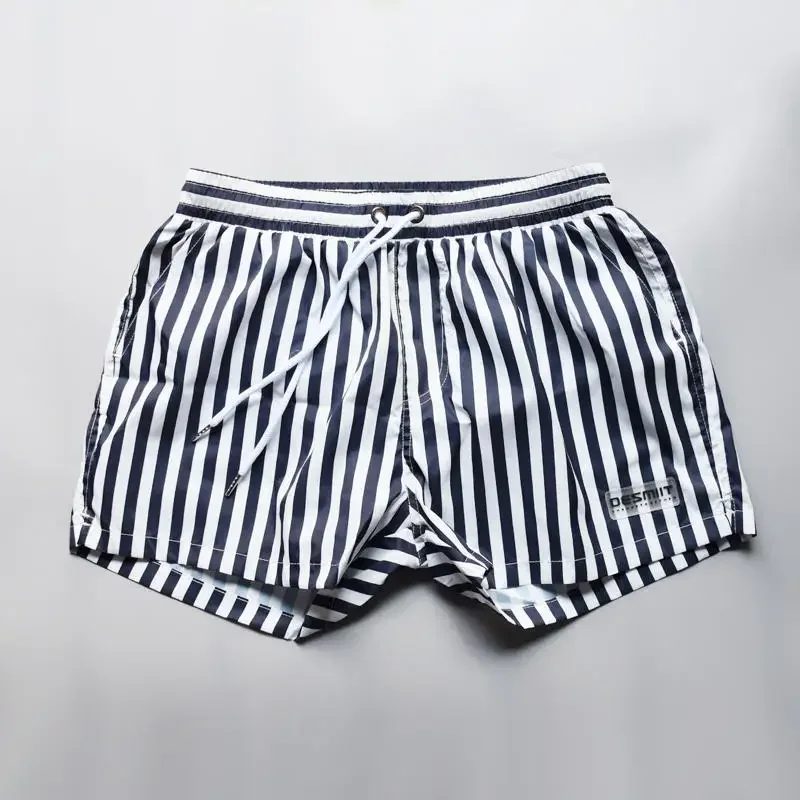 شاطئ سروايل السباحة القصيرة للرجال مجلس سراويل قصيرة رجل ملابس السباحة جذوع برمودا تصفح ملابس السباحةDesmiit ملابس رياضية للصالة الرياضية #4