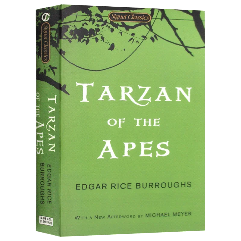 

Tarzan of the Apes, Teen English in books story, Science Fiction novels 9780451531025